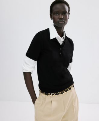 Women's Polo Neck Sweater