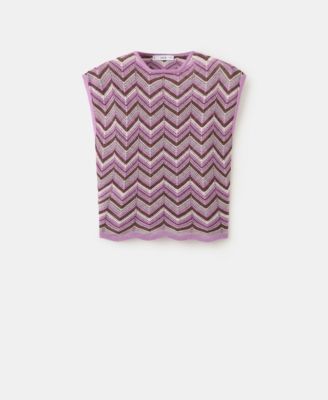 Women's Printed Knit Top