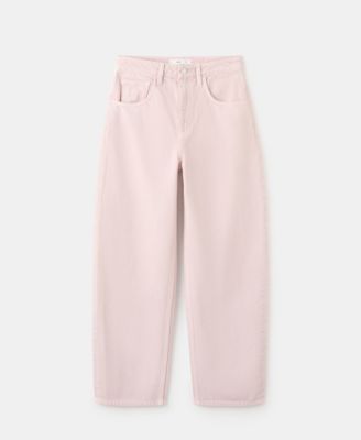 Women's High-Waisted Barrel Jeans