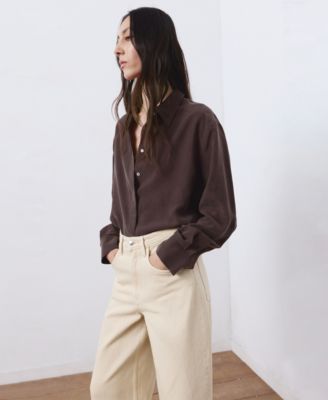 Women's Cuffed Hem Balloon Jeans