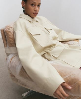 Women's Pockets Oversized Parka