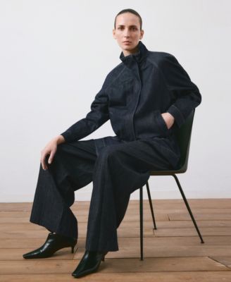 Women's Wide Leg Denim Pants