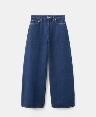 Women's Wide Leg Mid-Rise Jeans