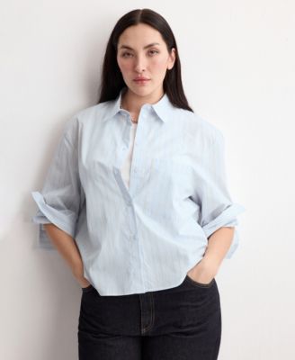 Women's Striped Cotton Shirt