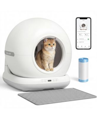Automatic Litter Box, Self Cleaning Litter Box for Multiple Cats