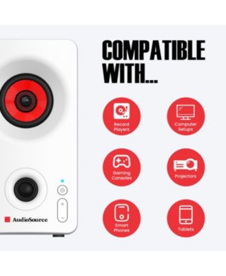 2.0 Stereo Bluetooth 5.3 Dual Driver Desktop PC Speakers