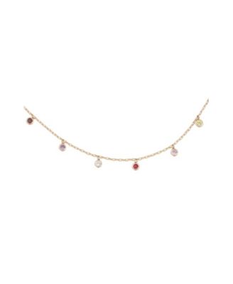 Rainbow Charm Necklace