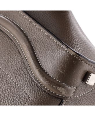 Micro Luggage Bag Grainy Leather