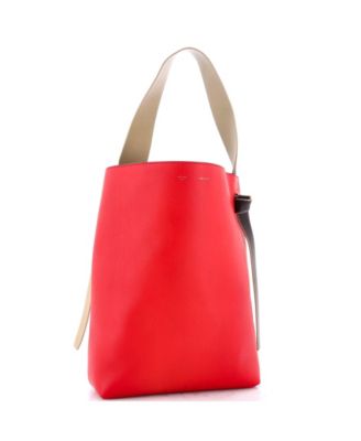 Small Twisted Cabas Tote Calfskin