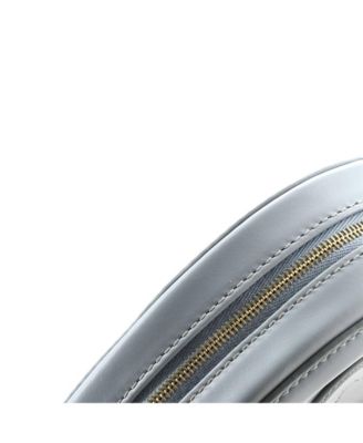 Triomphe Oval Crossbody Bag Leather