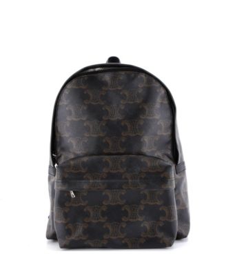 Medium Front Pocket Backpack Triomphe XL Coated Canvas