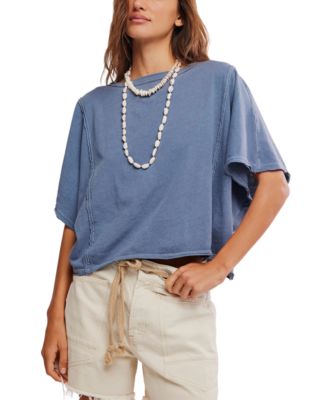 Women's Dolman-Sleeve Boxy Fit T-Shirt