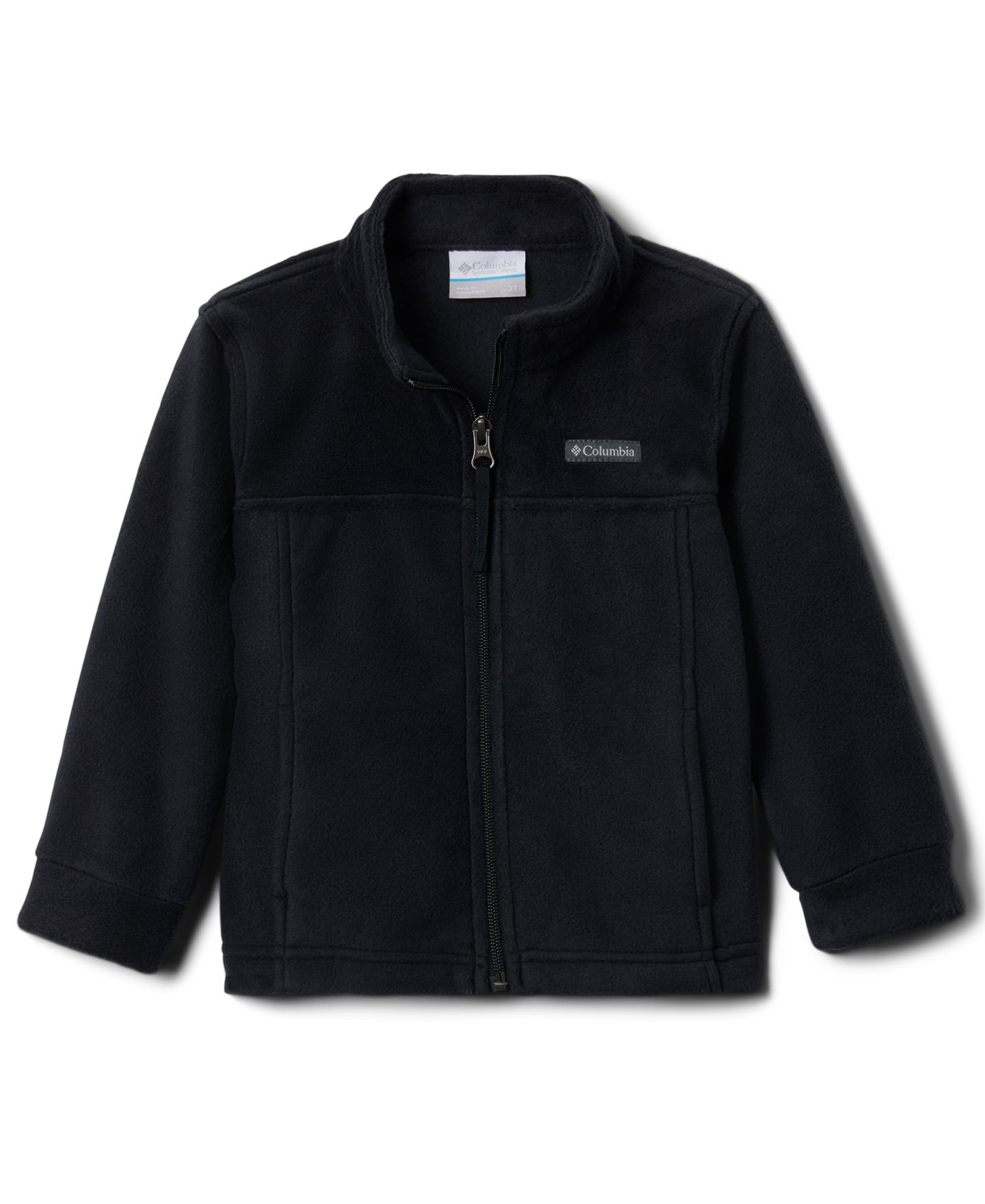 Куртка Columbia Steens Mountain Fleece Jacket для мальчиков-малышей, цвет: Чёрный — фото 1