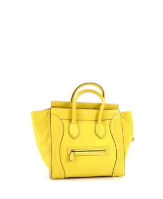 Mini Luggage Bag Grainy Leather