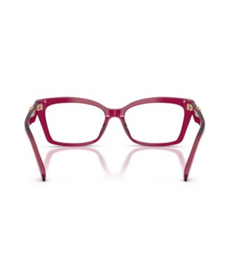 Women's Square Garzeno Eyeglasses, MK4165U
