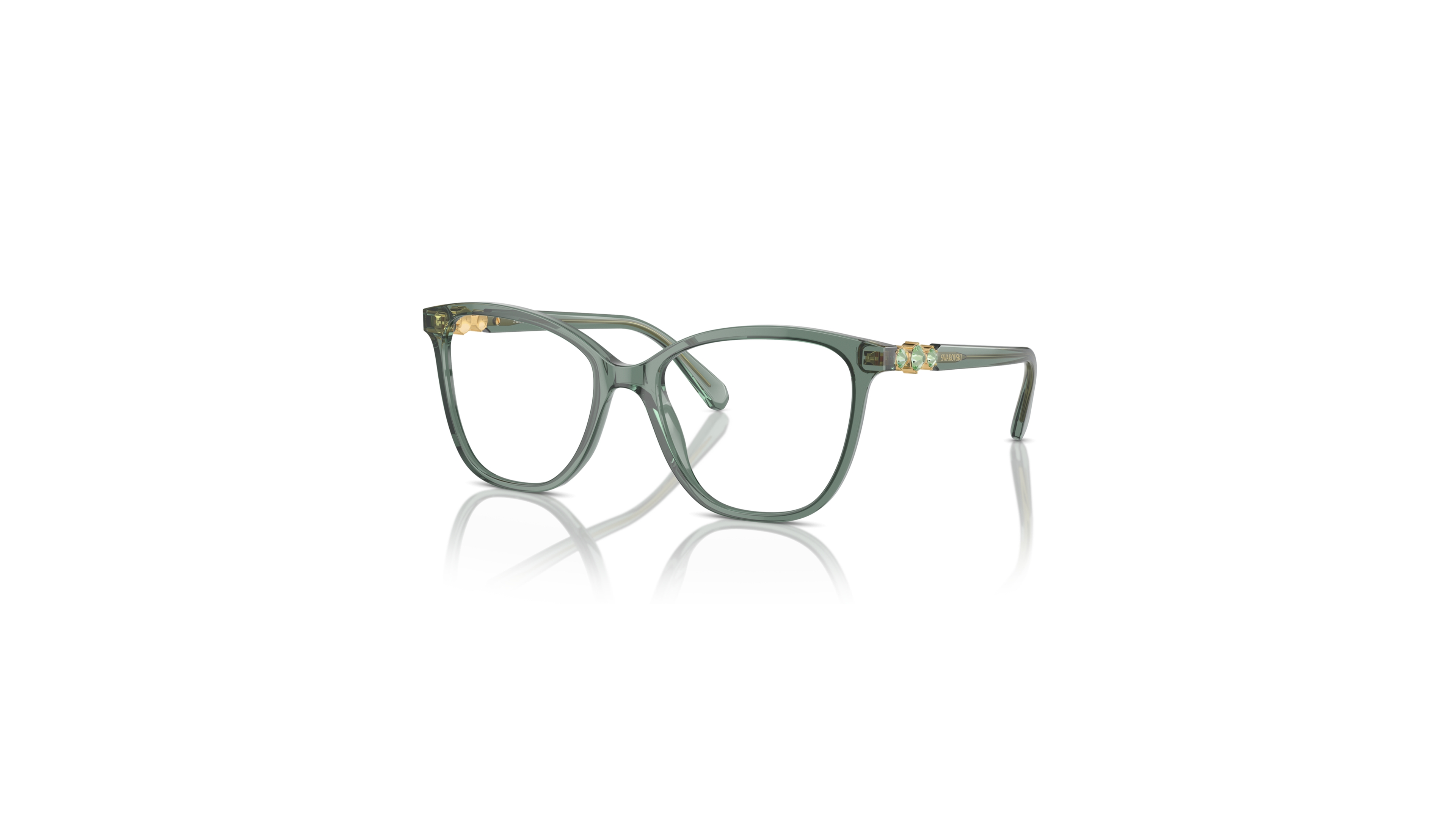 Swarovski Women's Square Eyeglasses