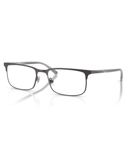 Мужские очки Brooks Brothers Man Rectangle Metal BB1124 Eyeglasses, цвет: Графитовый