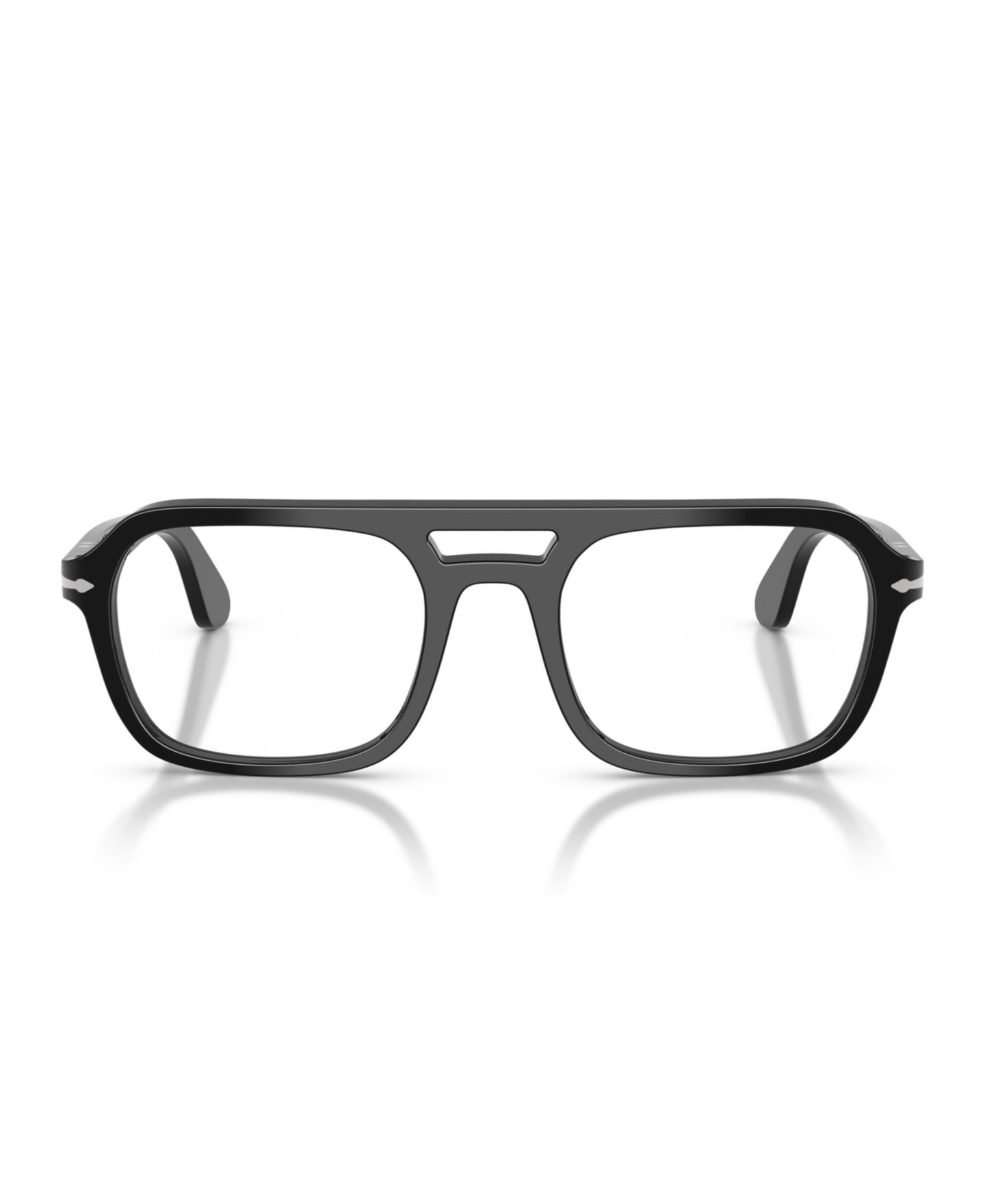 Очки Persol Unisex Square Plastic PO3394V Eyeglasses, цвет: Чёрный — фото 6