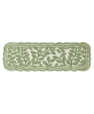 Scalloped Skid Resistant Accent Rug, 20" x 60"