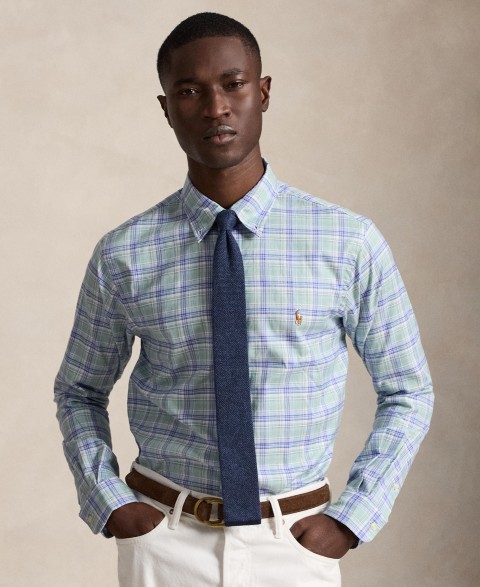 Мужские рубашки Polo Ralph Lauren Men's Classic-Fit Performance Oxford Shirt