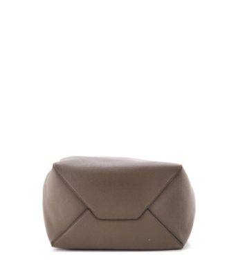 Small Phantom Tie Cabas Tote Leather