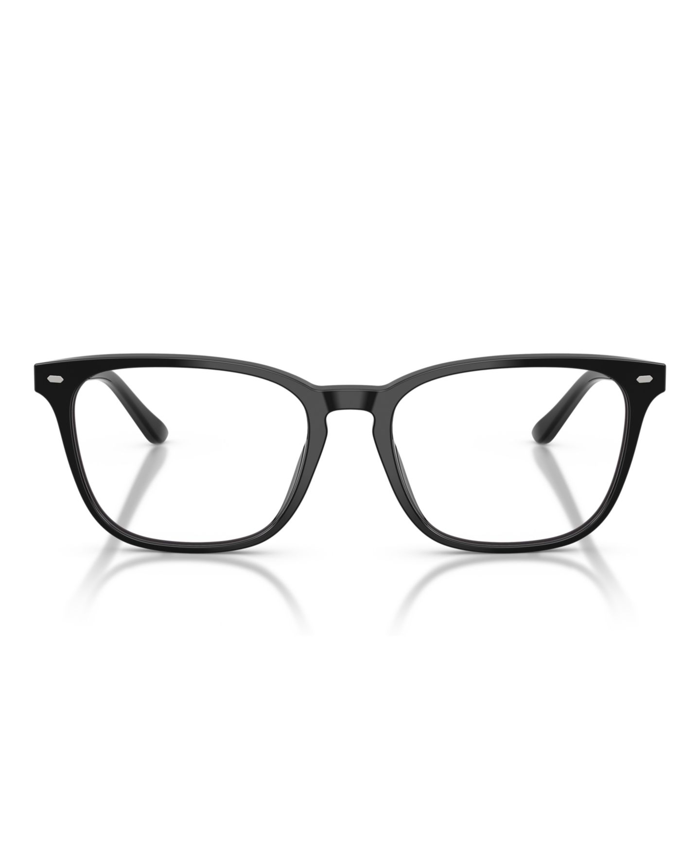 Мужские очки Brooks Brothers Man Square Plastic BB2076U Eyeglasses, цвет: Чёрный — фото 4