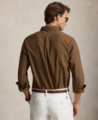 Men's Long-Sleeve Oxford Shirt