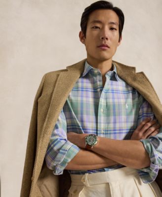 Men's Long-Sleeve Oxford Shirt