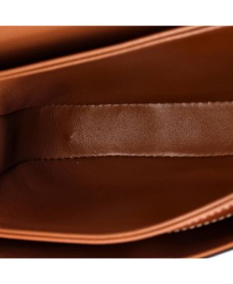 Mini Triomphe Besace Clea Top Handle Flap Bag Triomphe Coated Canvas