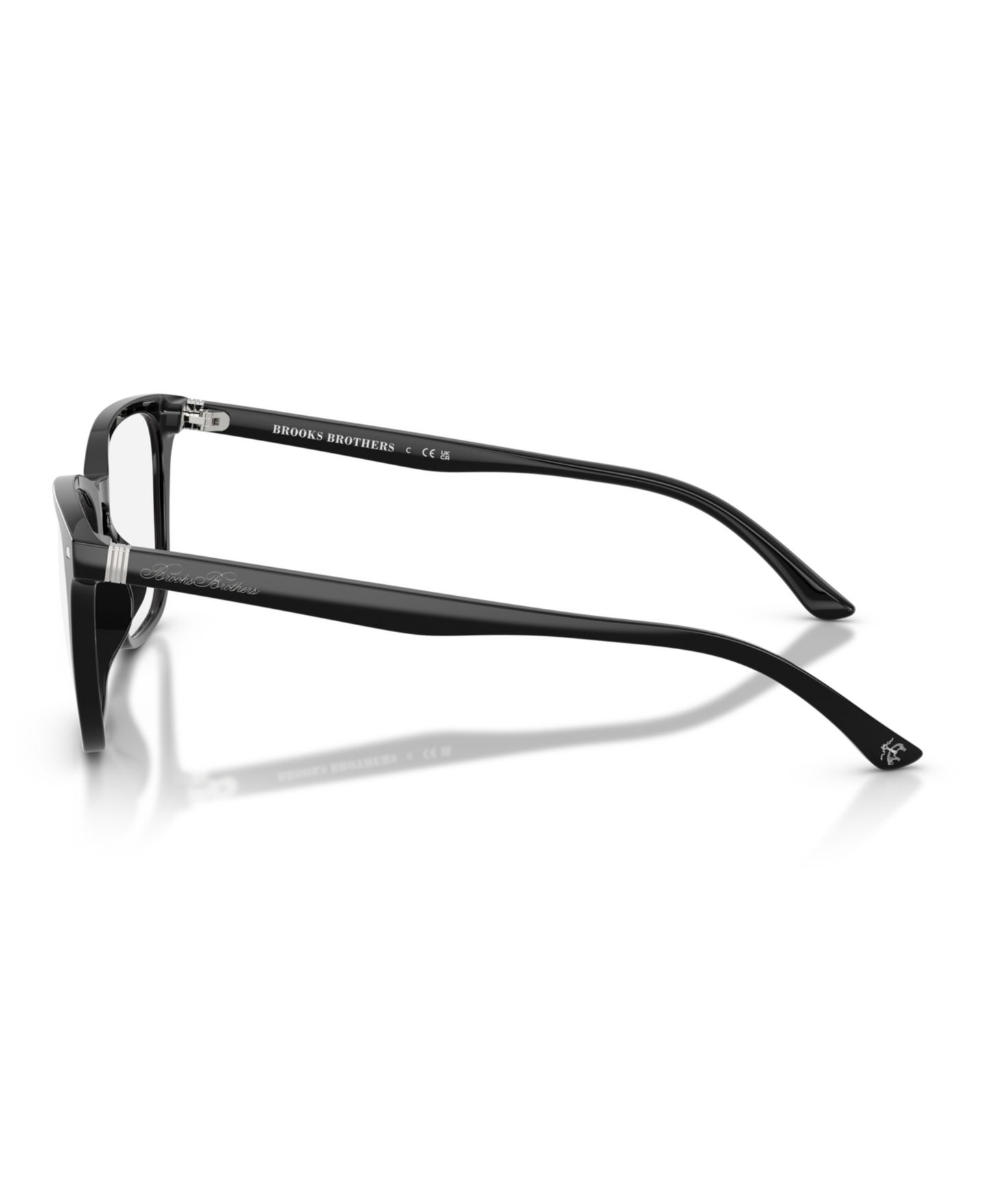 Мужские очки Brooks Brothers Man Square Plastic BB2076U Eyeglasses, цвет: Чёрный — фото 5
