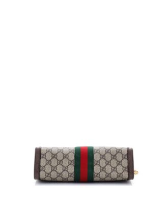 Small Ophidia Chain Shoulder Bag GG Coated Canvas