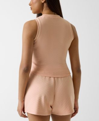 Women's Clara Round Neck Sleeveless Crop Top