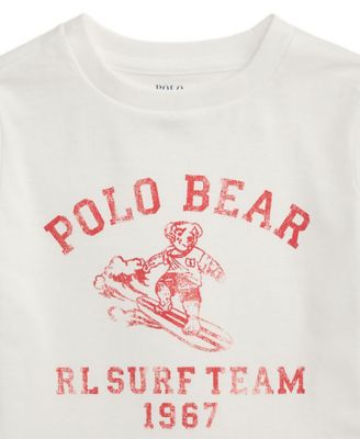 Boys' 2-7 Polo Bear Cotton Jersey T-shirts