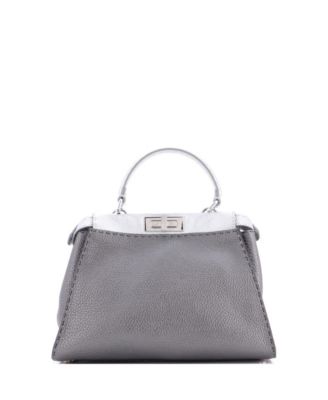 Medium Selleria Peekaboo Bag Leather