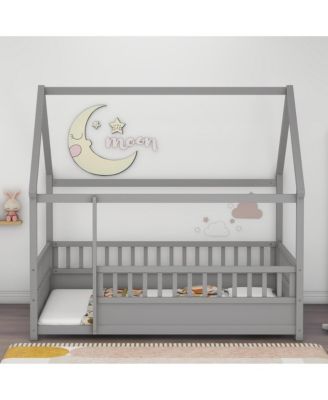 Wood Floor Bed House Roof Frame Fence Guardrails Pine Wood