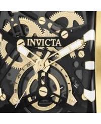 Men's 41646 Speedway Quartz 3 Hand Transparent, Gunmetal Dial Watch