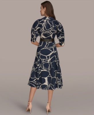 Women's Collared Shirt Dress