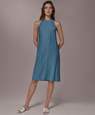 Women's Crewneck Midi Dress