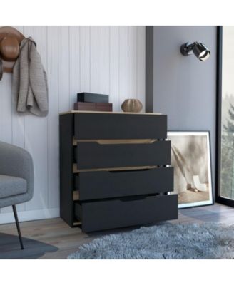 5 Drawer Modern Dresser Organizer Cabinet for Nursery Home Furniture with Spacious Drawers Easy Assembly Durable B