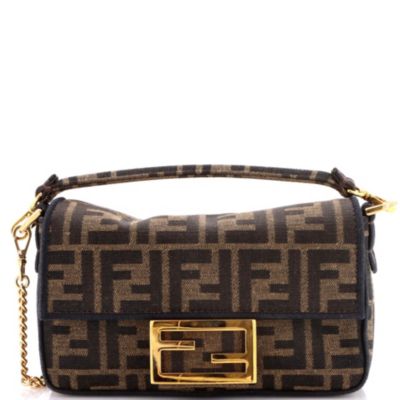 Mini Baguette NM Bag Zucca Canvas
