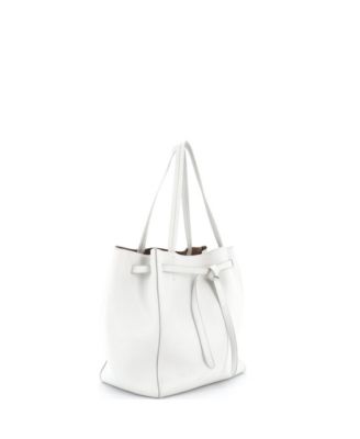 Medium Phantom Tie Cabas Tote Leather