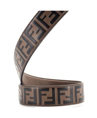 Strap You Shoulder Strap Zucca Embossed Leather