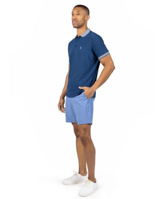 Men's Tech Slub Textured Performance Polo