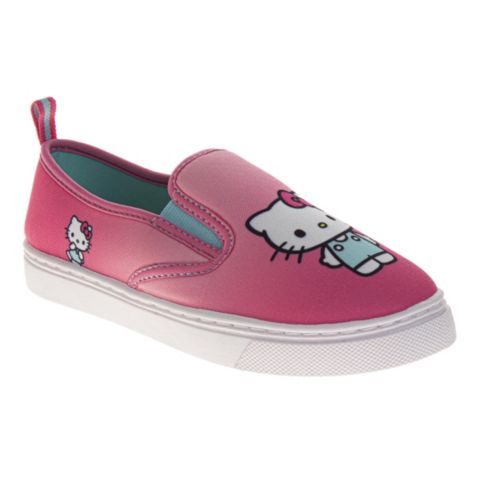 Кроссовки Hello Kitty Slip On Adorable Casual Comfortable Sneaker для девочек