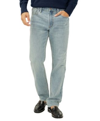 Men's Eddie Relaxed-Fit Slim Straight-Leg Luxe Heritage Jeans