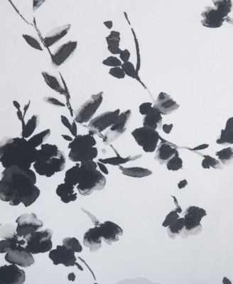 Noir Bouquet Cotton 3-Pc. Comforter Set, Queen