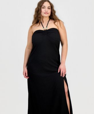 bandeau maxi dress plus size Plus Size The Perfect Strapless Maxi Dress