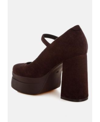 Women's Kenny Chunky Dual Buckle Strap Heels