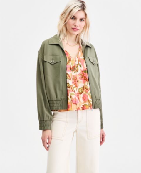 Женские куртки Liverpool Los Angeles Zip-Front Jacket