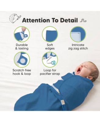 3pk Soothe Baby Swaddle, Organic Baby Swaddle Sleep Sacks, Newborn, Infant Swaddle Sack